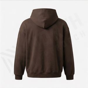 Sudadera con Capucha de Algodón 100% Sólido, Transpirable, Ligera y de Secado Rápido, con Logotipo Personalizado, Servicio OEM, Ropa Casual Premium - Product Image 2