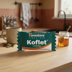 Tabletas Ayurvédicas Koflet, Extracto Prensado en Frío, Suplemento Herbal para el Cuidado de la Garganta, para un Alivio y Frescura Refrescantes, a Precio de Mayoreo - Product Image 3