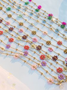 Nouvelle Chaîne de <span class=keywords><strong>Cheville</strong></span> Finetoo Série Océan avec Pendentifs Dauphin, Étoile de Mer et Coquillage – Bracelet Décontracté pour l'Été et la Plage – Vente en Gros - Product Image 4