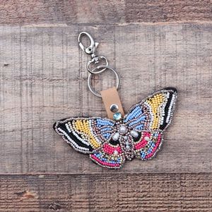 Premium Handmade Beaded Key Ring Decorative Car And Bag Pendant Gift at <b>Cheap</b> Price - Product Image 5