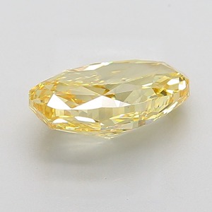 Diamant ovale jaune vif de qualité supérieure, 5,01 carats, certifié VS2, pierre non montée pour bijoux haut de gamme - Product Image 2