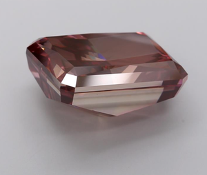Diamante CVD Certificado por IGI, Corte Radiante de 17.68 CT, Color Rosa Marrón Intenso, Claridad VS1, Cultivado en Laboratorio, ROYAL GEMS - Product Image 3
