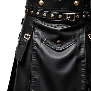 หนังแท้ทำมือ กลาดิเอเตอร์ คิลท์ โกธิค สตีมพังก์ คอสเพลย์ 2026 - Product Image 3