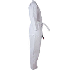 ชุดคาราเต้ปักโลโก้ด้านหน้า ชุดฝึกศิลปะการต่อสู้แบบมืออาชีพ ผ้าฝ้ายสั่งทำพิเศษ สวมใส่สบาย น้ำหนักเบา สำหรับผู้ใหญ่ - Product Image 5