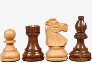 Pièces d'échecs de style Lardy français, roi de 3 pouces, fabriquées à la main en Sheesham et bois de buis, avec des reines supplémentaires au meilleur prix - Product Image 6