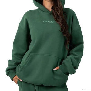 PERFECT INDUSTRY Sudaderas con Capucha para Mujer, de Algodón y Felpa, Gruesas y Resistentes, para Invierno, con Logotipo Personalizado, Sudaderas Casuales, Conjuntos Deportivos - Product Image 4