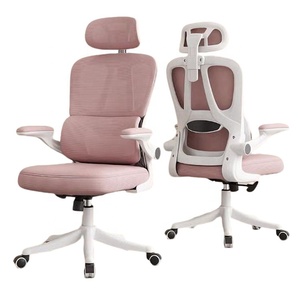 Upgrade desain kursi belajar anak dengan flip up sandaran tangan ergonomis kursi kantor dapat disesuaikan kursi komputer dengan roda gravitasi - Product Image 4