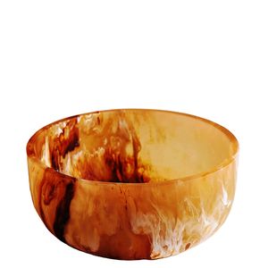 Tazón de Resina Epoxi Hecho a Mano para Frutas y Bocadillos – Tazones de Resina Premium con Diseño de Olas Oceánicas para Mesa de Comedor - Product Image 3