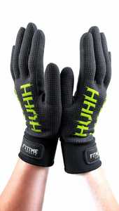 Guantes de Receptor de Fútbol Americano Ecológicos de Alta Calidad Blancos Rojos Joker Súper Adhesivos con Logotipo Personalizado, Diseño Personalizado y Personalizables - Product Image 3