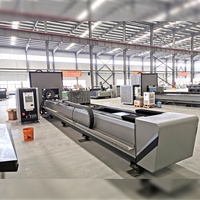 Machine de découpe de tubes au laser, fibre, 6000w, coupe-tube