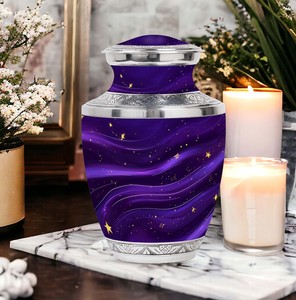 โกศบรรจุอัฐิแบบยุโรปอเมริกัน ปรับแต่งสีได้ ขนาด 220 คิวบิกอินช์ เป็นมิตรกับสิ่งแวดล้อม ทนทาน สำหรับบรรจุอัฐิมนุษย์ ใช้สำหรับงานศพ - Product Image 2