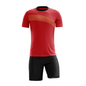 <b>Soccer</b> Uniform Latest High Quality Customized 100% Polyester Short Sleeve All Seasons for Unisex in Wholesale Price - Product Image 2