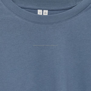 T-shirt vierge 100% coton personnalisé OEM pour hommes Impression numérique bouffée - Product Image 6