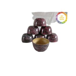 Cuenco de bambú hecho a mano, artesanía de bambú, origen de Vietnam, perfecto para juegos de regalo, tiendas minoristas y elegantes aplicaciones para servir alimentos - Product Image 1