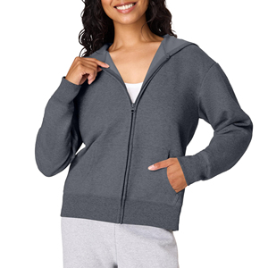 Sudadera Deportiva para Mujer, Otoño-Invierno, con Cierre Completo, Holgada, Lisa, para Fitness, con Bolsillos - Product Image 1