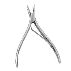 Pinzas de Acero Inoxidable de 2 Orificios para Extensiones de Cabello, Anillos Micro Nano, Anillos de Color, Uso Doméstico, Herramienta de Estilismo con Pinza para Cuentas - Product Image 1