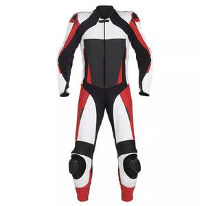 Prix de gros usine, logo imprimé personnalisé, respirant, léger, en cuir véritable, pour moto, unisexe, grande taille, manches longues - Product Image 2