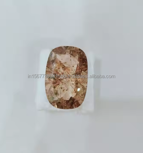 Tamaño 41X28X18 MM Peso 115 Ct Piedra de rutilo Corte brillante sin calentar Piedra preciosa suelta dorada natural de calidad fina para hacer joyas - Product Image 4