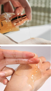 Ampoule réparatrice hydratante MBL 24K Gold pour le visage 30mL avec acide hyaluronique, vitamine C et acide glycolique - Product Image 3