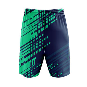 Shorts de sport pour hommes, taille mi-haute, style hip-hop, imprimés sur mesure, haute qualité, séchage rapide, respirants, anti-UV, taille élastique, service OEM - Product Image 2