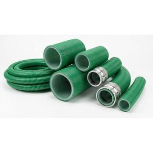 Tuyau d'aspiration en PVC robuste, flexible et renforcé, pour l'aspiration et le refoulement d'eau, l'irrigation, l'agriculture et l'industrie - Product Image 1