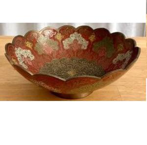 Bol de service vintage personnalisé en métal écologique pour fruits et légumes, idéal pour la décoration de table de mariage et de fête - Vente chaude - Product Image 5