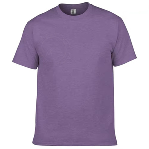 T-shirt en coton biologique de haute qualité pour homme, écologique, 100 % coton, coupe classique, logo frontal, tissu jersey 220g, vierge, vente en gros - Product Image 4