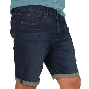 Shorts de mezclilla personalizados para hombre, estilo hip hop, cintura media, rectos, ligeros, de algodón transpirable, de secado rápido, ecológicos, resistentes al viento, de alta calidad - Product Image 5