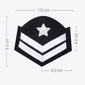 Uniforme d'usine sur mesure à faible MOQ en gros, motif chevron, avec broderie en tissu satiné, NANBA GROUP - Product Image 4