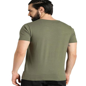 Haute qualité 100% coton été personnalisé Logo impression T-shirt hommes blanc plaine t-shirts Premium coton 190gsm T-shirt - Product Image 4