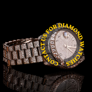 Montre de luxe personnalisée pour homme, style hip-hop, sertie de diamants moissanite, mouvement quartz, disponible à un prix raisonnable. - Product Image 3