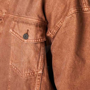 Stylish Men's Jeans Jackets Breathable Quick Dry Eco-Friendly Durable Stitching Relaxed Fit Winter Casual Fashion Jacket - Product Image 5