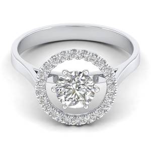 Anillos Solitarios de Diamantes de 1 Quilate con Corte Redondo, Certificados por IGI, de Oro Sólido de 14K, Diseño Clásico REYES, Joyería Fina para Propuesta de Matrimonio - Product Image 5