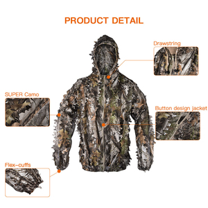 Nueva Chaqueta de Caza de Camuflaje para Hombre, Traje de Caza Resistente al Agua y Silencioso, Conjunto de Chaqueta y Pantalones para Caza al Aire Libre - Product Image 4