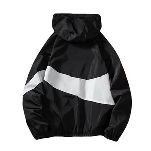 Men's <b>Hoodie</b> Jacket Running Cycling Jackets <b>Thin</b> Hooded Sweatshirt Long Sleeve Windbreaker Lightweight Windproof Zipper Coat - Product Image 3