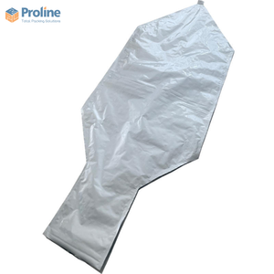 Conteneur en vrac Jumbo FIBC de qualité alimentaire de 1000 kg, doublure en aluminium, épaisseur de 50 à 200 microns, facteur de sécurité 5:1, fond plat, remplissage par le haut - Product Image 4