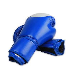 Gants de boxe en cuir noir 10oz à lacets, doigts entièrement couverts, pour adultes, équipement d'entraînement et de sparring - Product Image 4