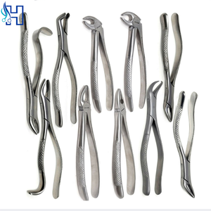 Ensemble complet d'instruments d'extraction dentaire professionnels en acier inoxydable, outils chirurgicaux dentaires pour la pratique clinique - Product Image 6