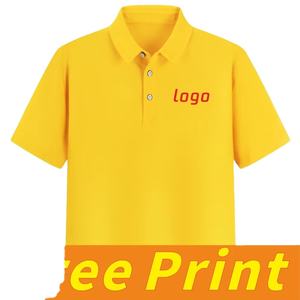 T-shirts en toile respirante à séchage rapide pour polos décontractés à manches courtes pour hommes - Product Image 3