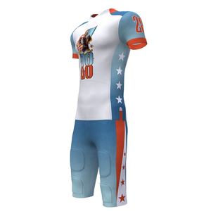 High Quality 100% Polyester American Football Uniform for Youth Best Quality Sports Team Wear With Plain Style Printed Design - Product Image 2
