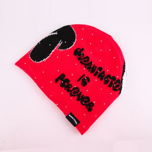 Gorros de mohair, acrílicos, tejidos en jacquard, de alta calidad, diseño nuevo de invierno, con logo personalizado. - Product Image 5