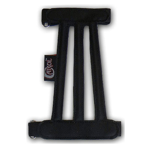 Protège-bras traditionnel pour la chasse à l'arc et le tir à l'arc - Réglable, ambidextre, durable, protection du bras et du poignet - Product Image 6