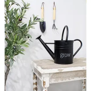 Decorative Brass Watering Can Premium Modern <b>Garden</b> AccessoryModern <b>Garden</b> Tool Metal Watering Can Luxury Finish Elegant - Product Image 1