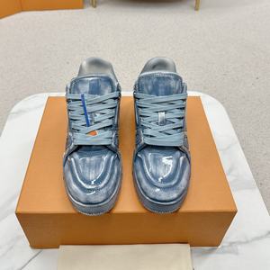 Zapatos Planos de Diseño de Lujo, con Suelas Brillantes de EVA, Zapatos de Skate Modernos, Antideslizantes, Antiolor, Versátiles, Transpirables, Unisex, para Parejas - Product Image 3