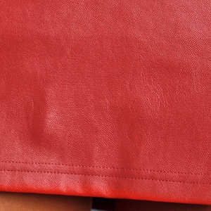 Jupe en cuir grande taille très vendue / Jupe longue en cuir pour femme / Jupe en cuir véritable sur mesure - Product Image 6