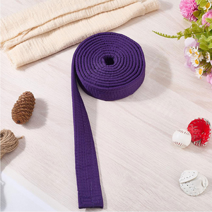 Cinturones de Entrenamiento Transpirables de Alta Calidad, Hechos a Medida con Logotipo OEM, para MMA, Judo, Karate, Taekwondo, Jiu-Jitsu, Unisex, Material de Algodón, Venta al Por Mayor - Product Image 5