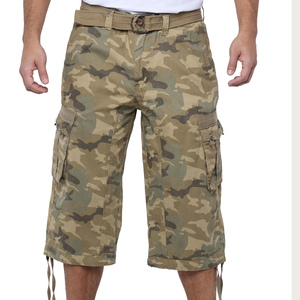 Pantalon Capri pour homme, été, multi-poches, décontracté, coton, élastique, pantalon capri tactique, court, respirant, pantalon capri pour homme - Product Image 1