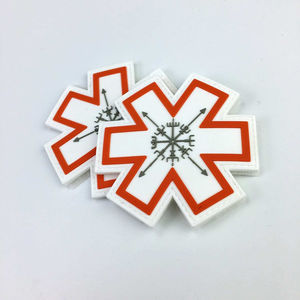 Parche de Tela Estampada Premium |   Logotipo de Marca con Textura 3D para Ropa Deportiva y Gorras |   Fabricante Directo al por Mayor - Product Image 2