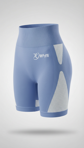 Shorts de sport pour femme, taille haute, sans couture, respirants, effet push-up, style streetwear, pour la gym, le cyclisme, le fitness, l'athlétisme et le yoga - Product Image 4