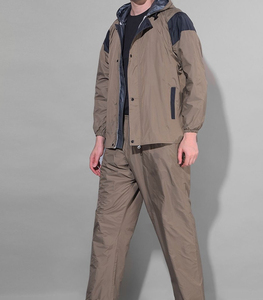 Veste coupe-vent et pantalon imperméables pour homme, sur mesure OEM, pour la pêche et la randonnée - Product Image 3